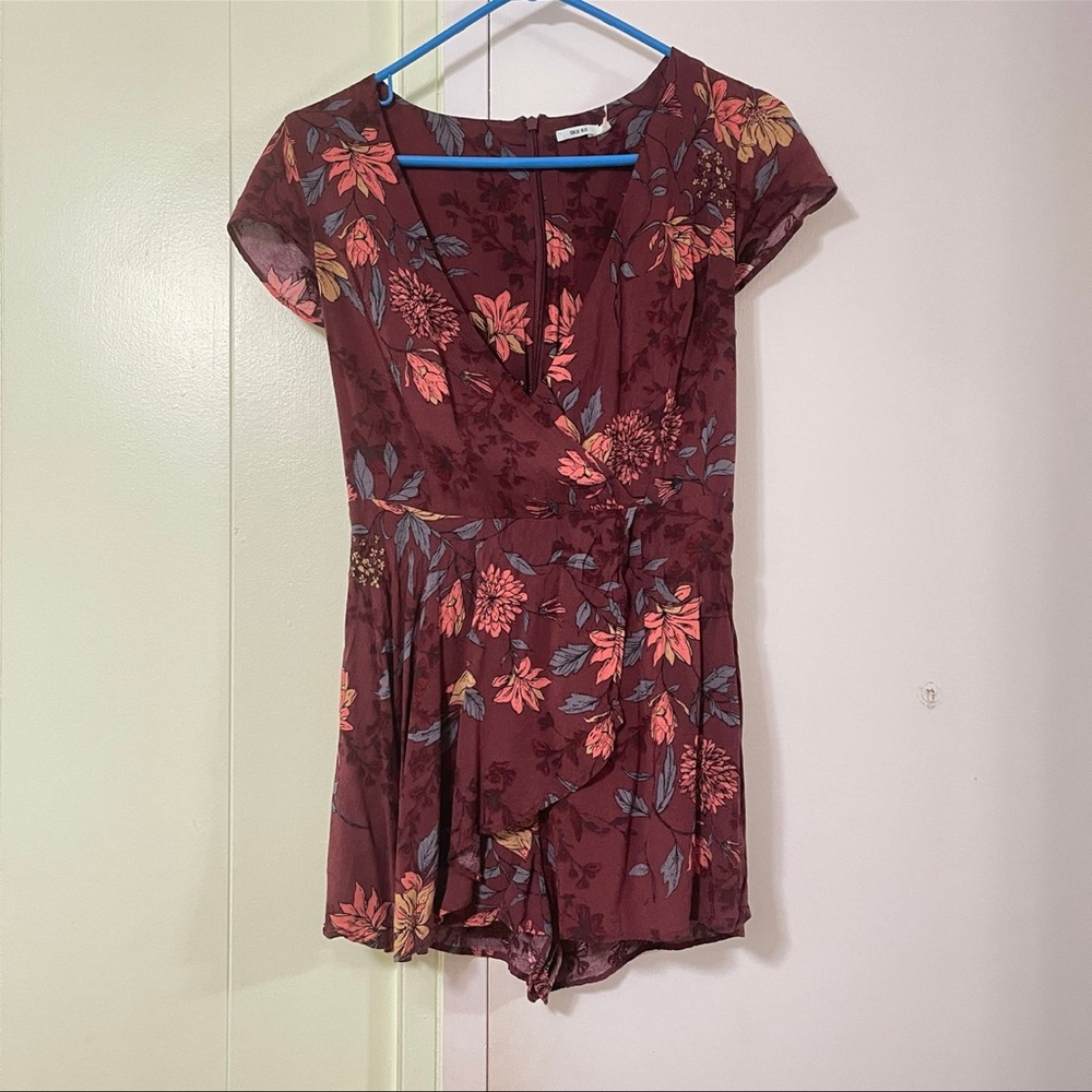 kimchi blue floral romper